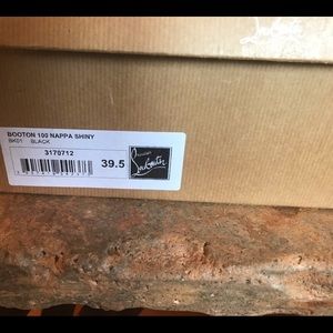 Red Bottoms Boston 100 Napa shiny